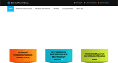 Desktop Screenshot of electricpowergroup.com